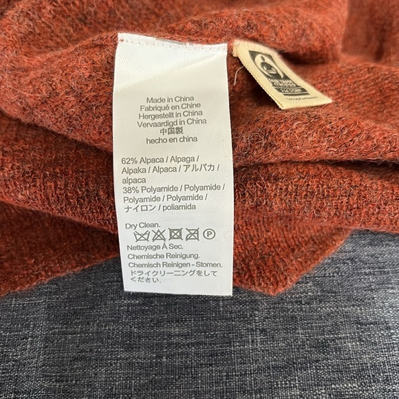 NWT Madewell Women’s Size S 62% Alpaca Multicolored Lightweight Sweater - Picture 6 of 6